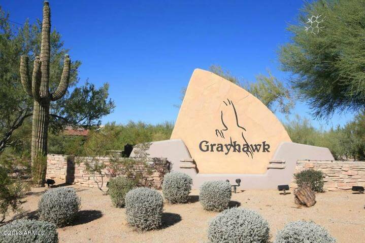 Grayhawk Sign in Communities, gated communities in Scottsdale