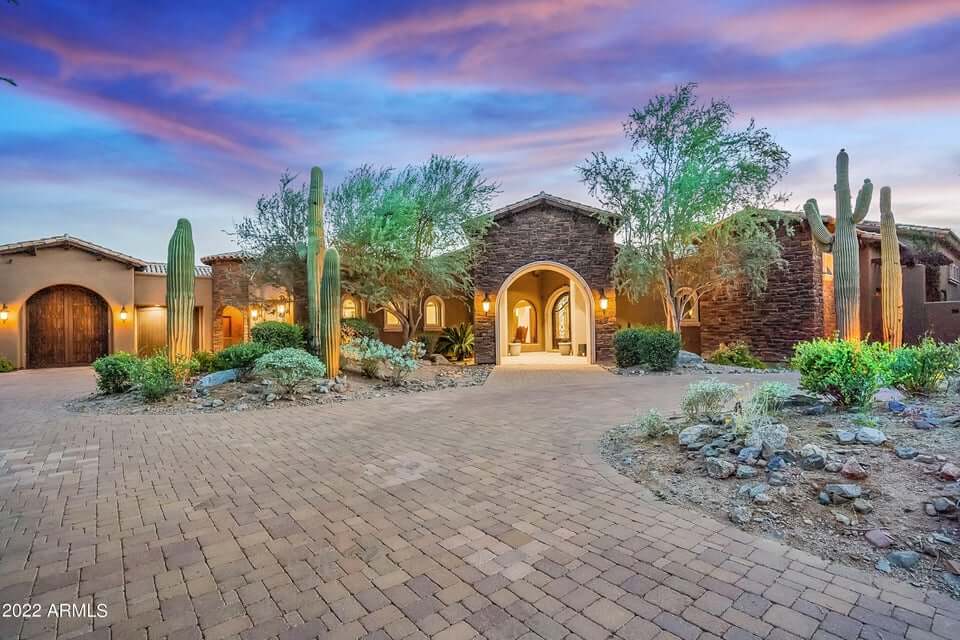 Beautiful home is a great example of Scottsdale Luxury Homes